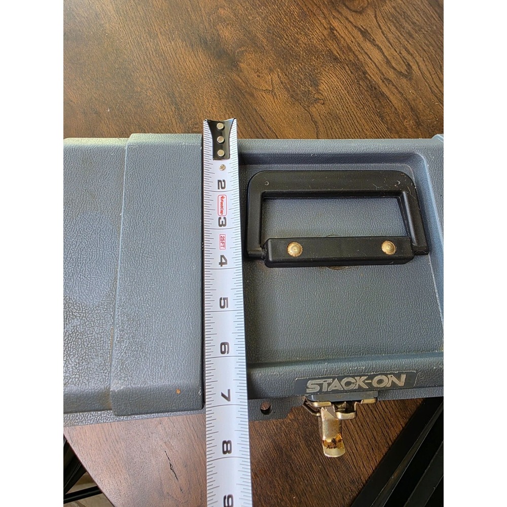 Vtg / Stack on / Gray / *Case Only / USA / *Rust & PBlaster - Picture 7 of 11